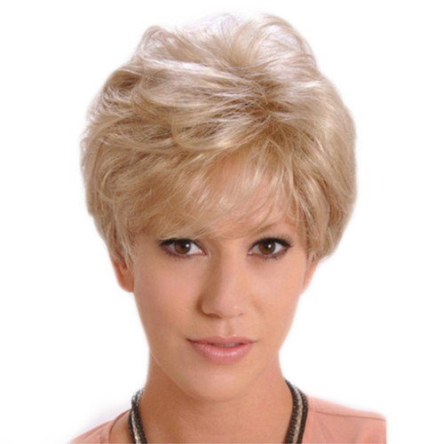 Cross-border e-commerce European and American foreign trade wigs for women with short straight hair, fluffy curly hair, chemical fiber headgear for women, AliExpress new product wigs