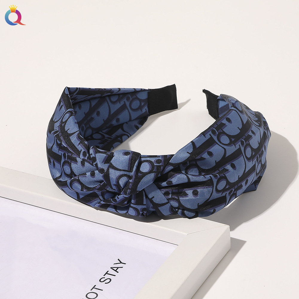 100g Weight Hair Band Hair Accessories Type 1 Piece Quantity Daily Occasion Plaid Pattern Women's Gender Sweet Style Women's Sweet Plaid Cloth Hair Band 27