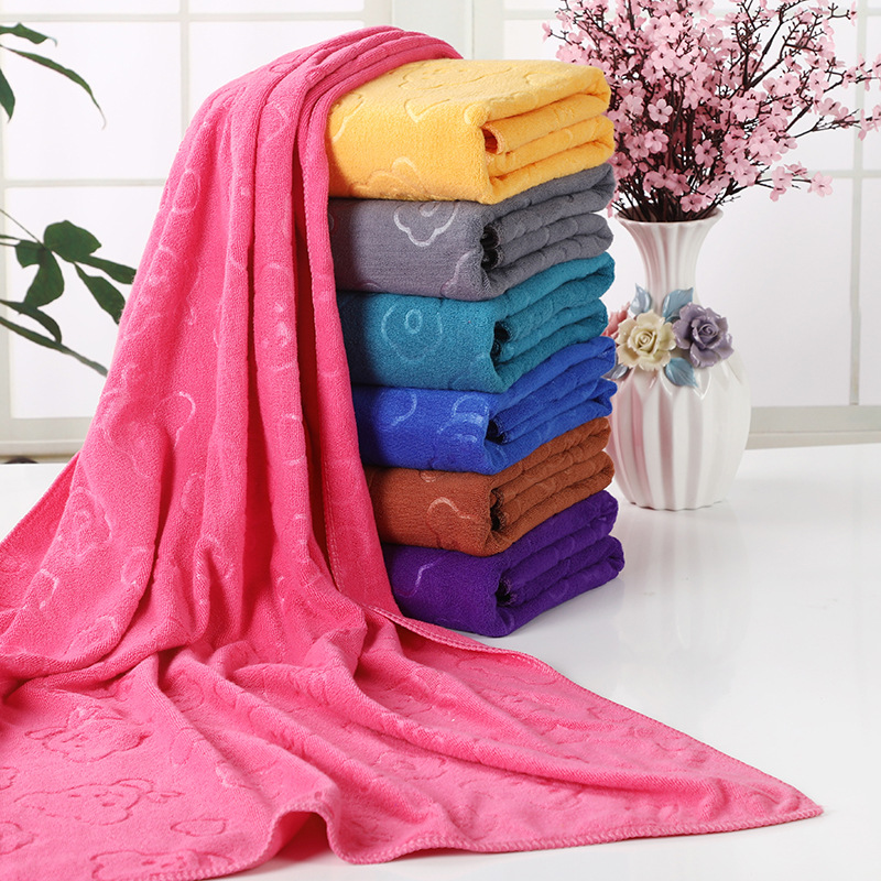 Bath towel Superfine fibre gift Bath towel customized company logo gift Readily Bath towel On behalf of