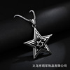 Necklace stainless steel, pendant hip-hop style, accessory, European style, simple and elegant design