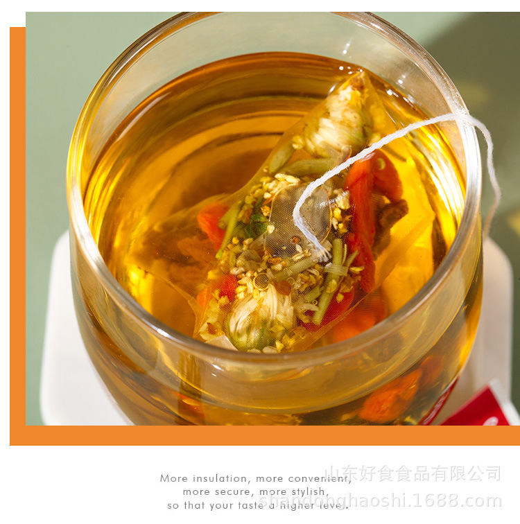 Chrysanthemum Cassia Seed Goji Tea Ju Hua Jue Ming Zi Gou Qi Herbal Blend 20g Canister Dried Flower Tea key features