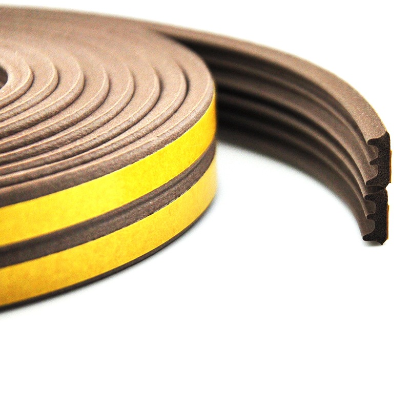 E型9*4EPDM发泡门窗密封条隔音条窗户防盗门木门移门橱柜防撞条