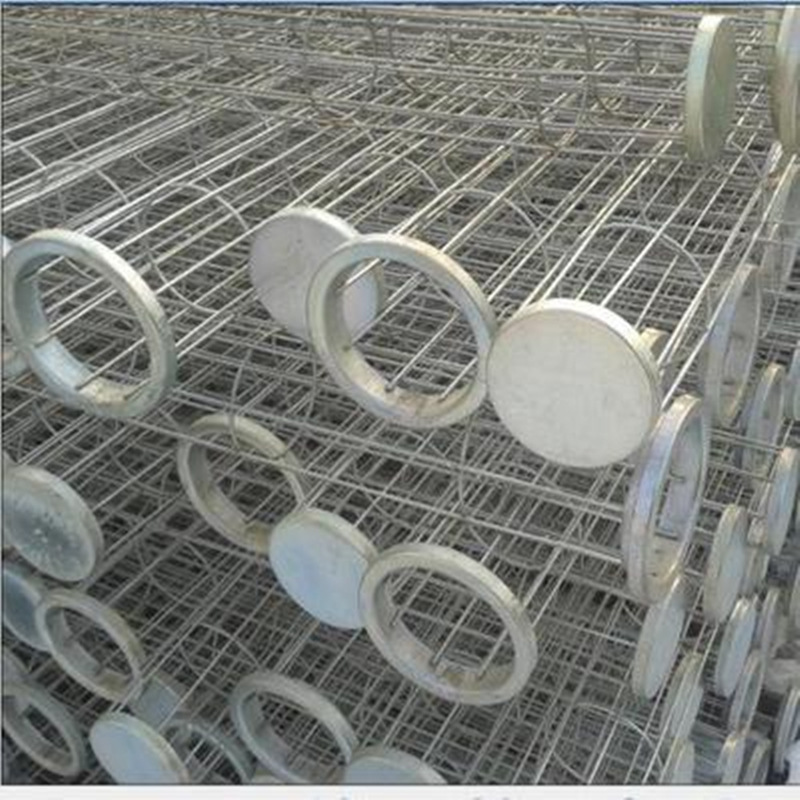 厂家供应除尘笼骨架除尘骨架袋笼除尘布袋骨架可定防静电除尘器