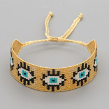 Ethnic Style Colored Cotton Woven Elastic Bracelet Wholesale Jewelry Nihaojewelry display picture 33