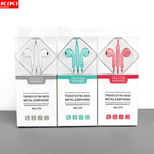 kiki 入耳式 有线手机耳机 适用于苹果安卓调音耳机 线控调音耳机