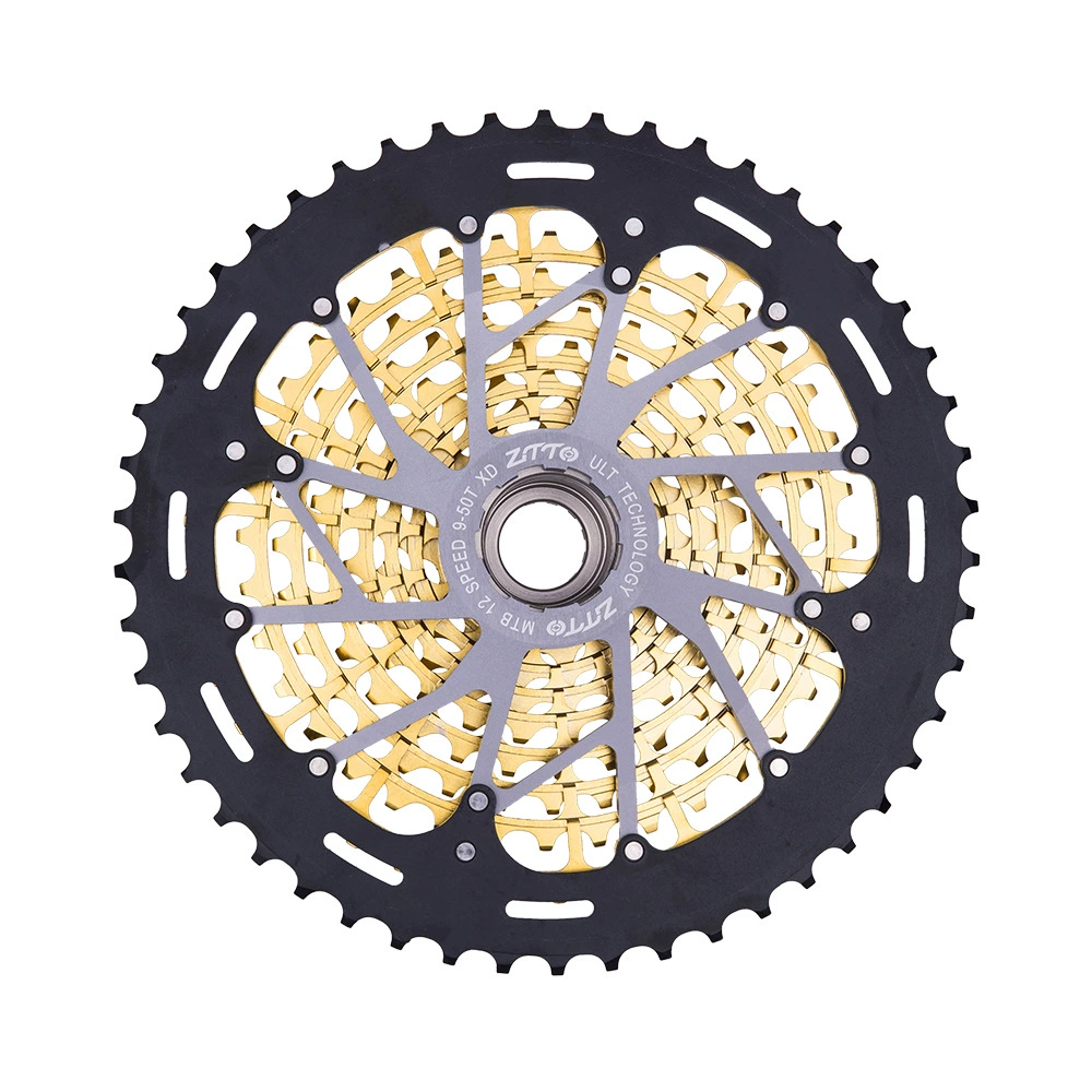 ЗТТО горный велосипедFlywheel XD 11-скоростей/12-скоростей 9-50T интегрированная полая звезда золотистая тарелка