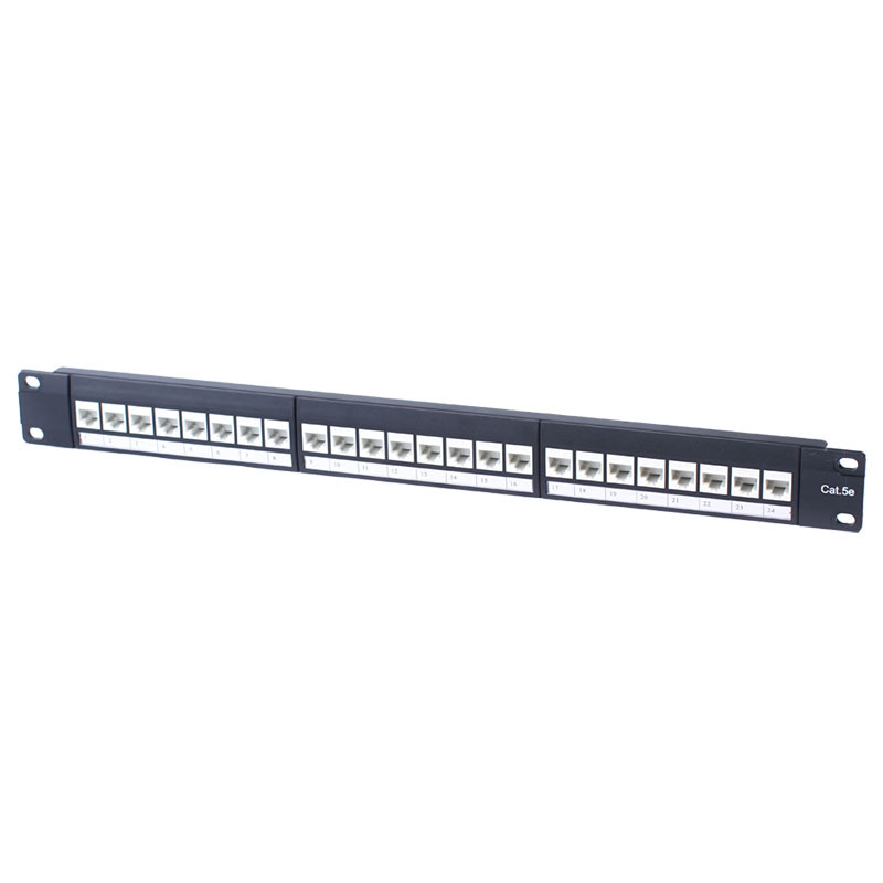 3*8 带24个180度模块化模块式24口配线架空架带理线环