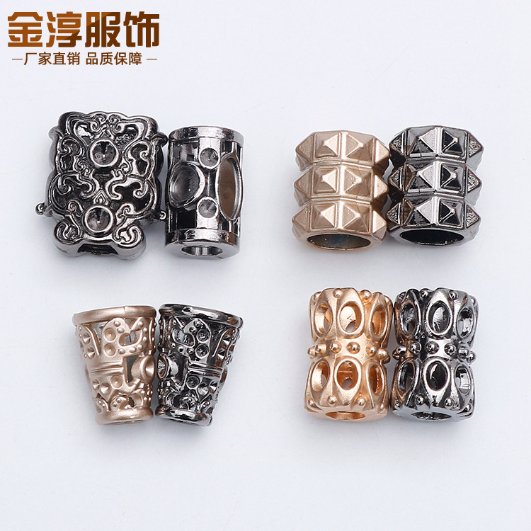 羽绒服吊钟绳卡扣风衣裤腰卡扣配件扣子衣服卫衣帽子抽绳扣可调节