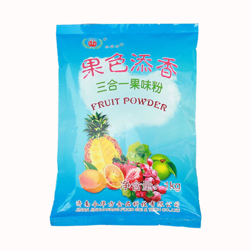Now available: Huafang bagged fruit-flavored pearl milk tea & coffee ingredient manufacturer – Fruit Color & Flavor 3-in-1 Fruit Powder, 1kg