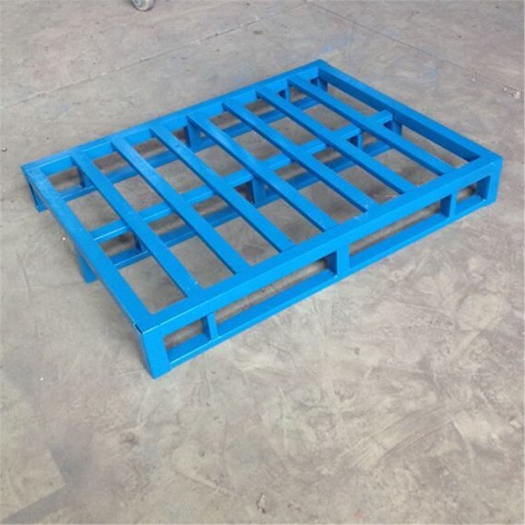 供应仓库存储金属托盘货架叉车仓库托盘车间物流钢制托盘铁栈板