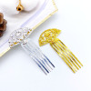 Hair accessory, metal wavy Chinese hairpin, factory direct supply