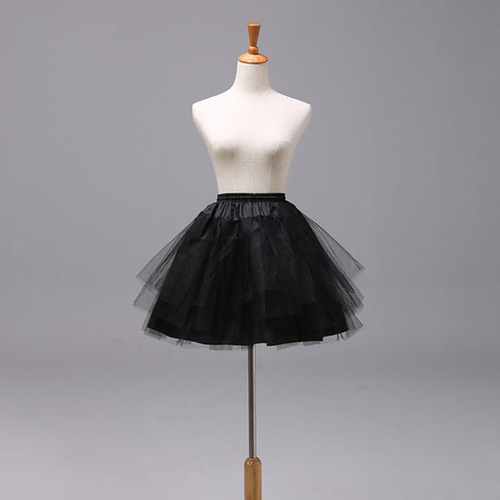  maid outfits lolita princess dress cosplay performance black white petticoat daily  Tutu Crinoline Slips Underskirts evening dress skirt