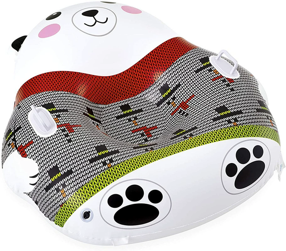 Надувные лыжные Салазки из ПВХ, лыжное кольцо, лыжный автомобиль