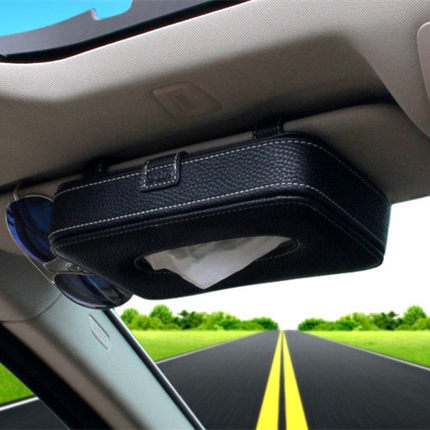 automobile sunshade Tissue box vehicle fashion originality Hanging type Tissue box Car Tissue Box Car Accessories