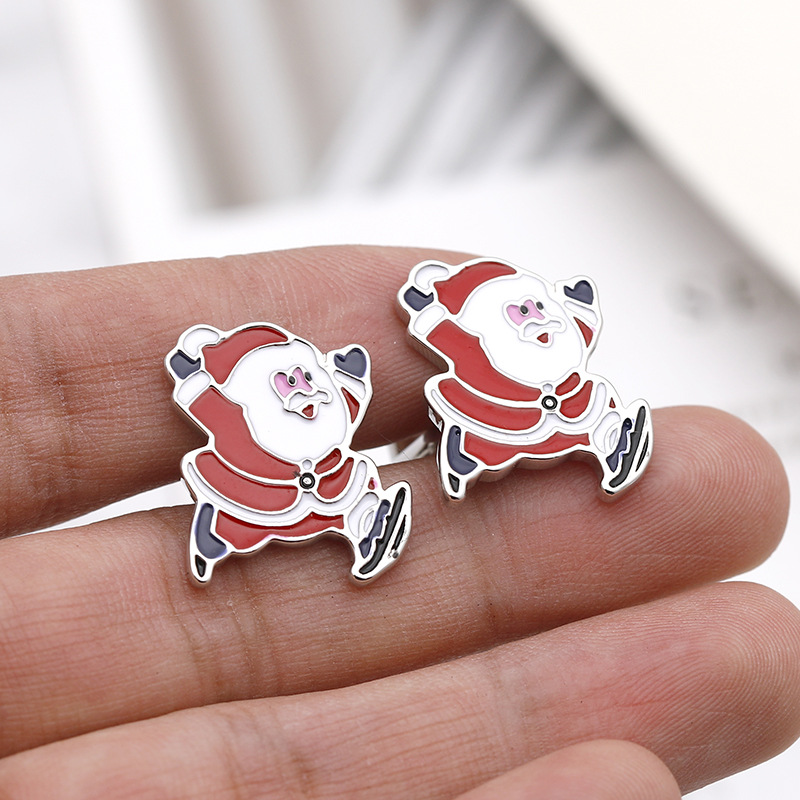 Santa Claus Theme Shirt Cufflinks Wholesale Nihaojewelry display picture 2