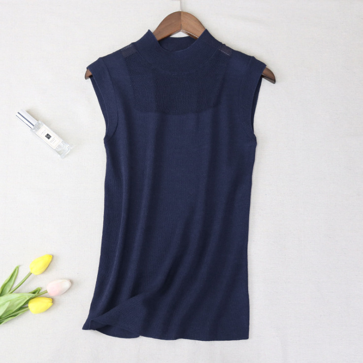 Women's Vest Tank Tops Hollow Out Casual Solid Color display picture 1