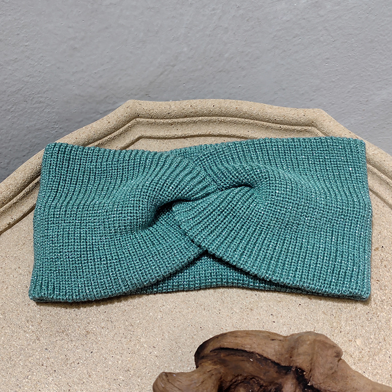 Fashion New Wool Knitting Silk Headband display picture 10