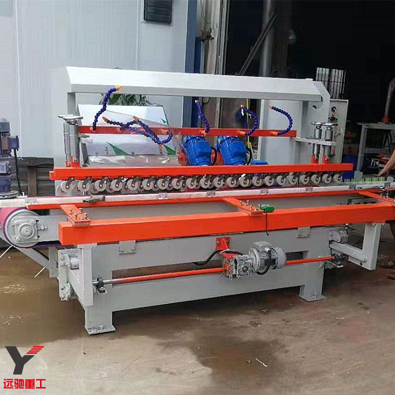 地砖陶瓷磨边设备 数控三刀瓷砖切割机 现货瓷砖防滑槽开槽机