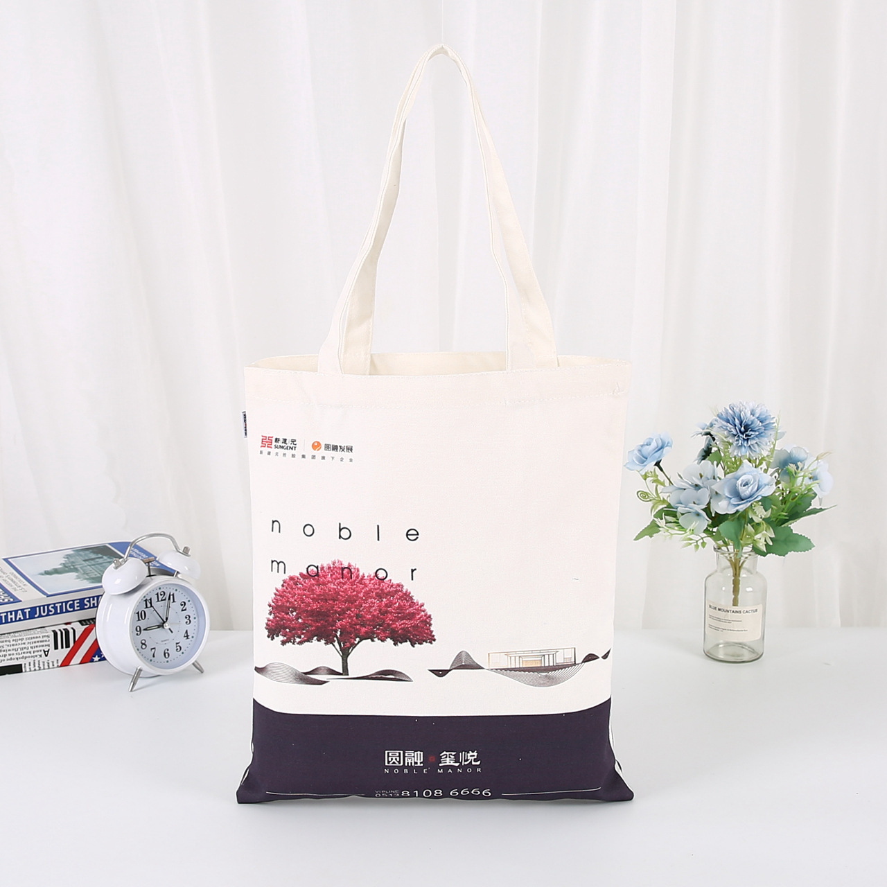 厂家直供帆布手提袋单肩学生帆布包广告创意棉布袋可印LOGO