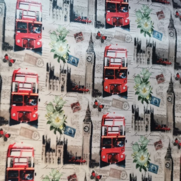 The color-printed series is in large stock and sold directly by the factory. It is a hot-selling outer packaging fabric for bags, cosmetic bags, handbags, etc detail image 3