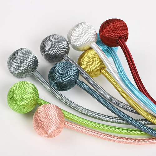 Simple curtain earphone magnetic buckle No punching polyester silk earphone magnetic buckle Home office curtain buckle wholesale
