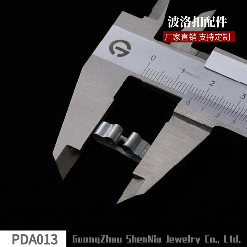 22BLK Metal Bolo Tie Accessories DIY Clip Assembly Accessories Parts Stamping Accessories Wholesale