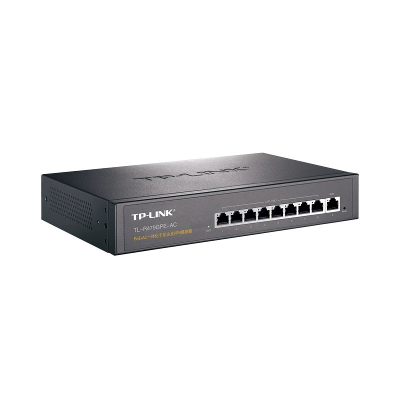 TP-LINK TL-R479GPE корпоративный маршрутизатор гигабитный 8-портов POE питание AP коммутатор контроллер