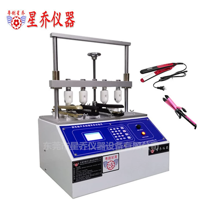 Машина испытания CURLER волос машины испытания усталости весны раскручивателя волос раскрывая и закрывая большое количество в штоке