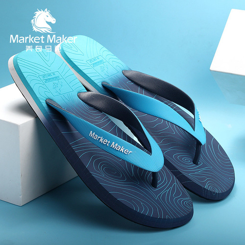2024 summer Vietnamese slippers men's beach shoes men's eva flip-flops foreign trade cross-border sports sandals
