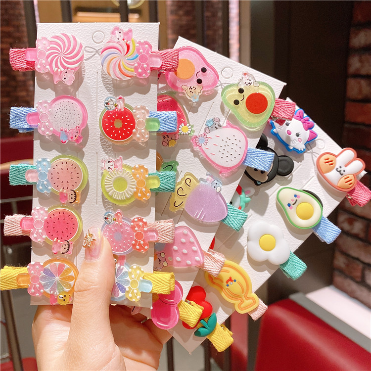 Korean Little Girl's Hair Accessories Children's Hairpin Set display picture 19