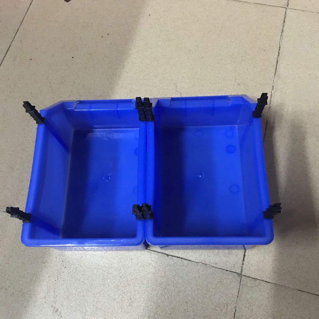 厂家直销零件盒 五金配件整理货架斜口组立式零件盒 货架分类盒