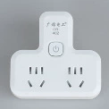 Bring a switch socket converter multifunctional plug -in wireless one -to -two four -turn multi -converter row plug