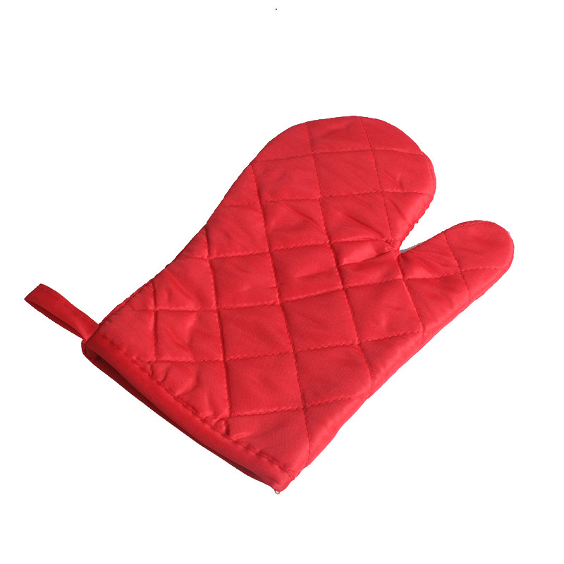 Directo de fábrica barbacoa hornear guantes resistentes a altas temperaturas anti-escaldado aislamiento guantes de algodón puro guantes de cocina horno