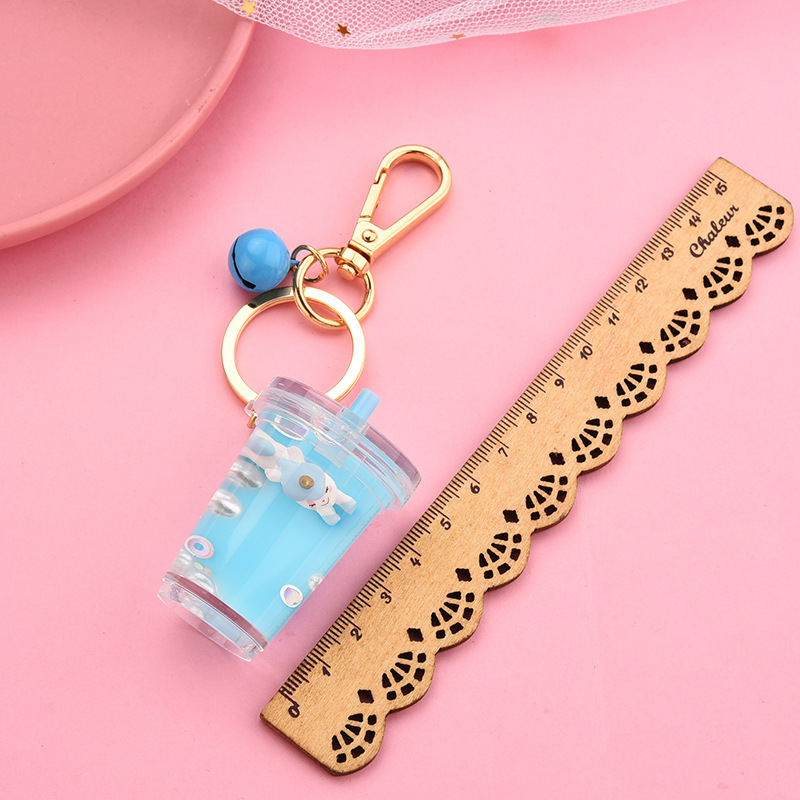 Cute Cow Bell Keychain Wholesale Nihaojewelry display picture 4