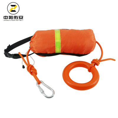 Aquatic Float Lifeline 8MM Polypropylene Reflective Escape Rope Length can be customized Surface of the water escape Lifeline