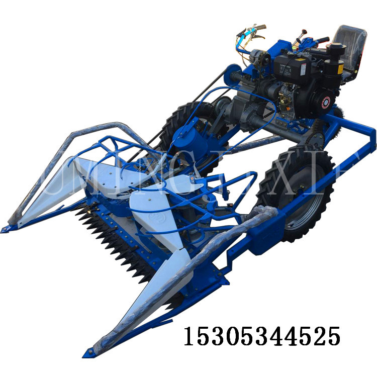 芦苇割捆机批发/自走式收割打捆一体机割捆机 小麦收割机