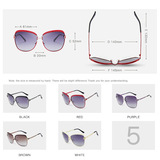 Hdcrafter Brand Ladies Sunglasses Polarized Sunglasses E016