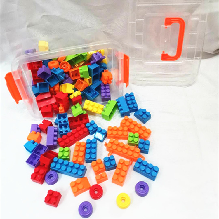 儿童大颗粒塑料积木桶装 宝宝幼儿园早教益智拼插拼装DIY积木玩具|ms