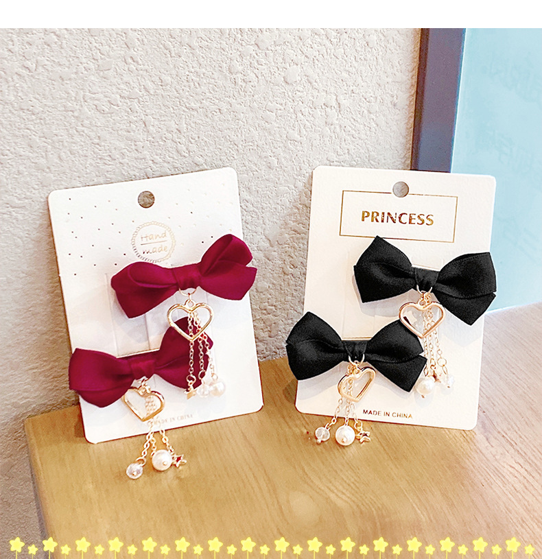 Cute Bow Hairpin display picture 4