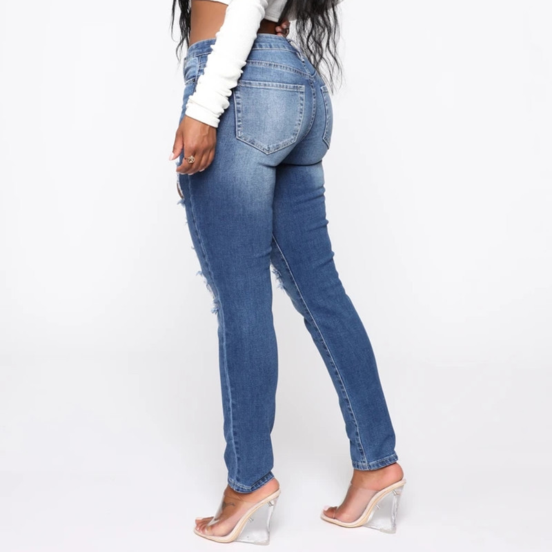 Wish slim-fit ripped jeans NSCX17765