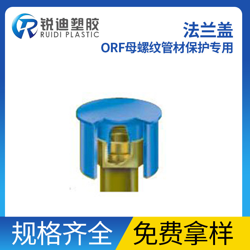 MOSS Essentra益升华 供应蓝色 O型密封盖 法兰面盖