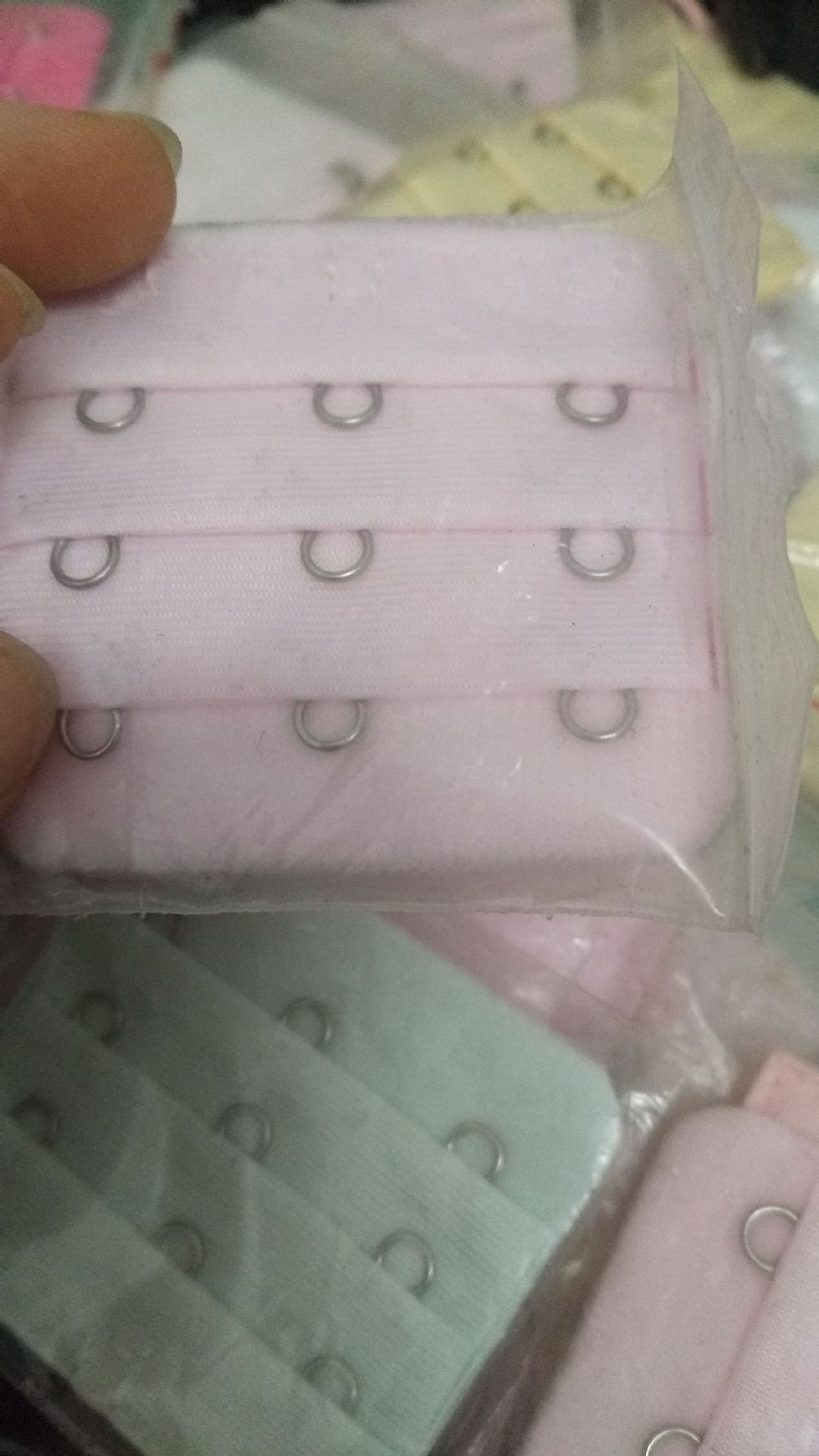 哺乳文胸三排扣加长钩