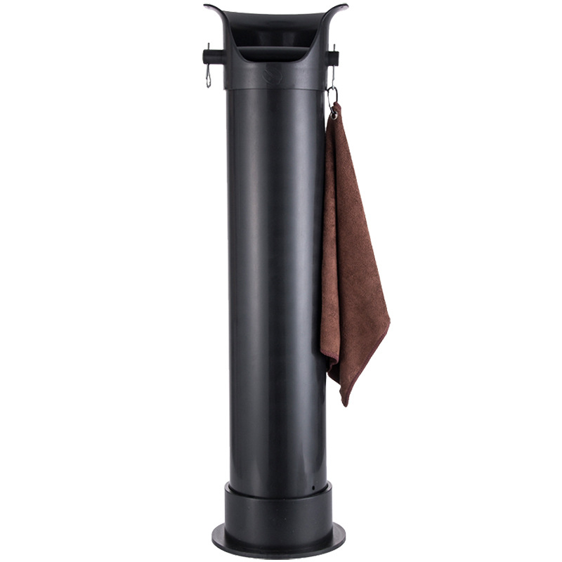 咖啡粉渣桶高筒半自動咖啡機廢渣盒敲渣槽咖啡機長筒型渣桶800mm