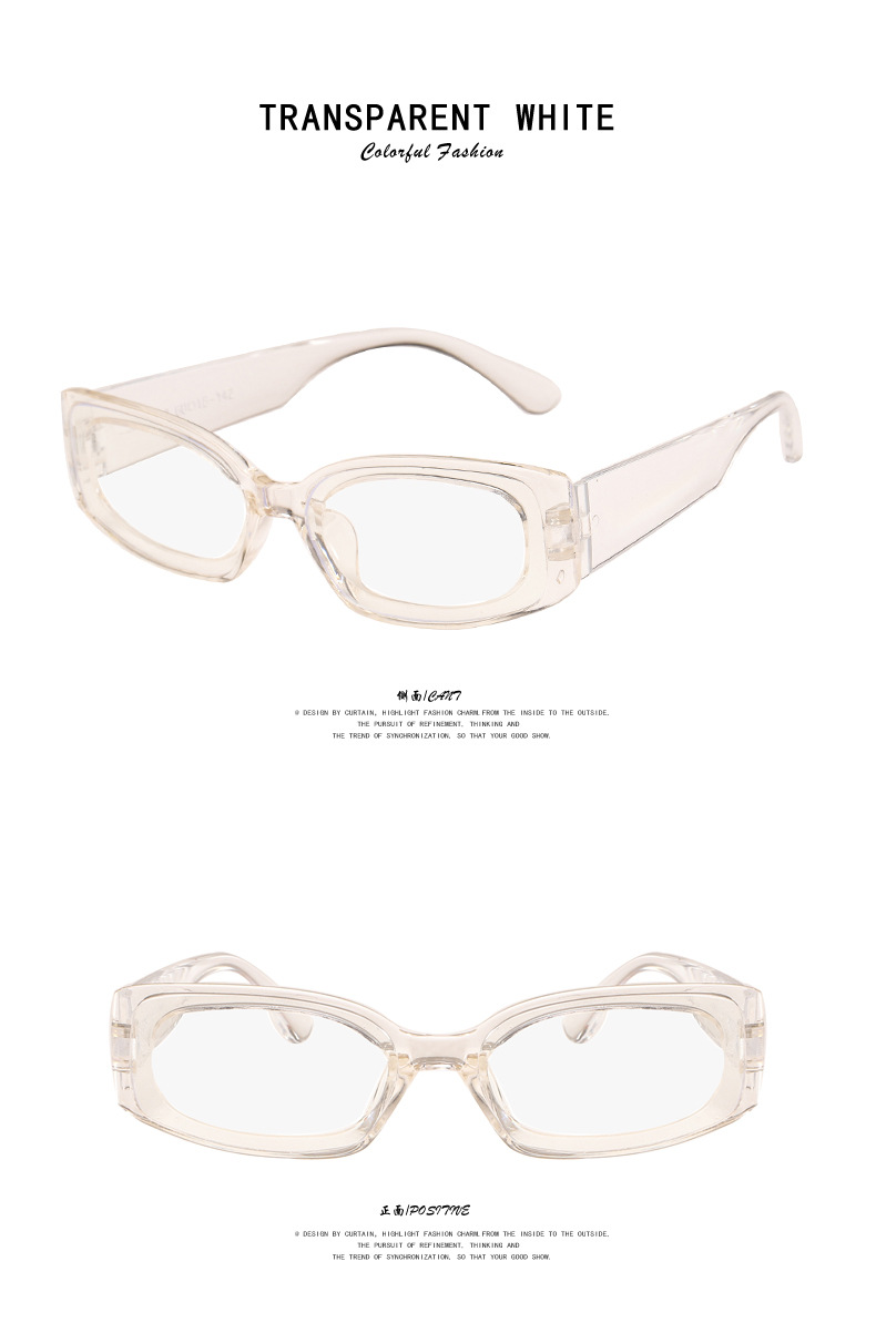 45g Weight UV400 Protection Lens Material Women'S, Men'S, Unisex Gender Retro Style Grey, Transparent, Black Color Retro UV400 Protection Women's Sunglasses 11