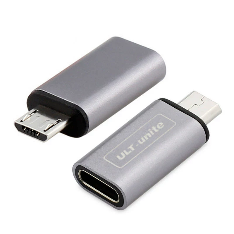 Адаптер Android 3.1 Type-C на USB3.0, переходник USB-C для подключения Micro5P, поворотная головка Type-C