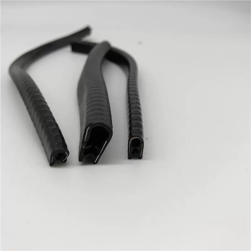 骨架装饰密封条U型棱边保护条/龙骨封口条/桥架护边条9*11.4