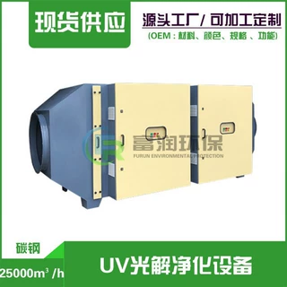 厂家专业硫化氧 氨气净污染物恶臭味UV光解净化处理设备