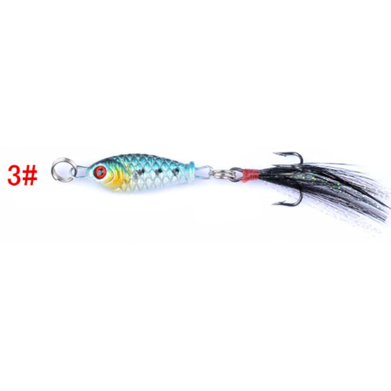 Sinking Jigging Spoon Lures Deep Diving Jigging Spoon Baits Fresh Water Bass Swimbait Tackle Gear