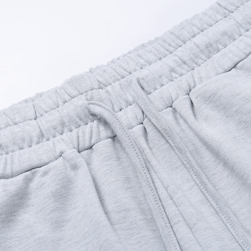 pantalones plisados de cintura alta casual de moda NSXE38717