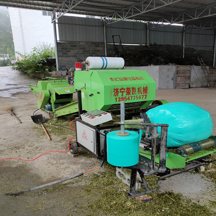 圆捆青储新型轴承打捆农机畜牧农用养殖打捆机草料裹包打捆打包机